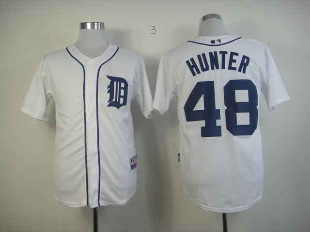 Men Detroit Tigers #48 Hunter White MLB Jerseys->detroit tigers->MLB Jersey